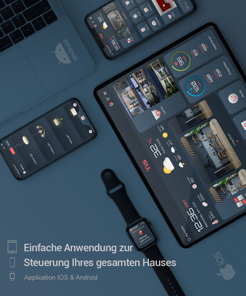 Steuern Sie Ihr intelligentes Zuhause - mit der TIS-Apple-Watch-App