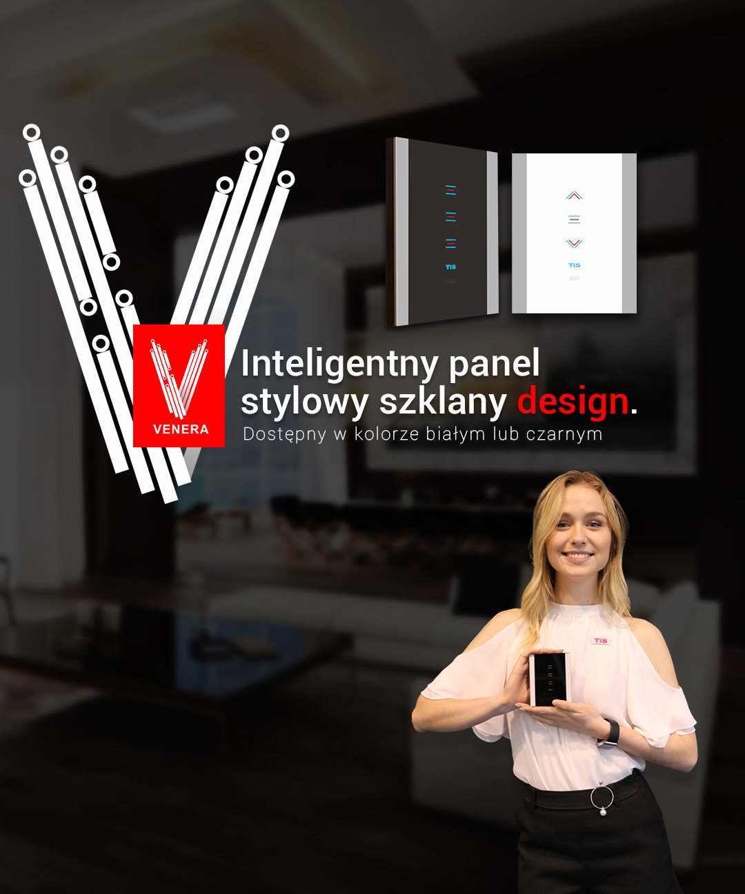 Technologia TIS – łącznik Wi-Fi do świateł Venera Smart