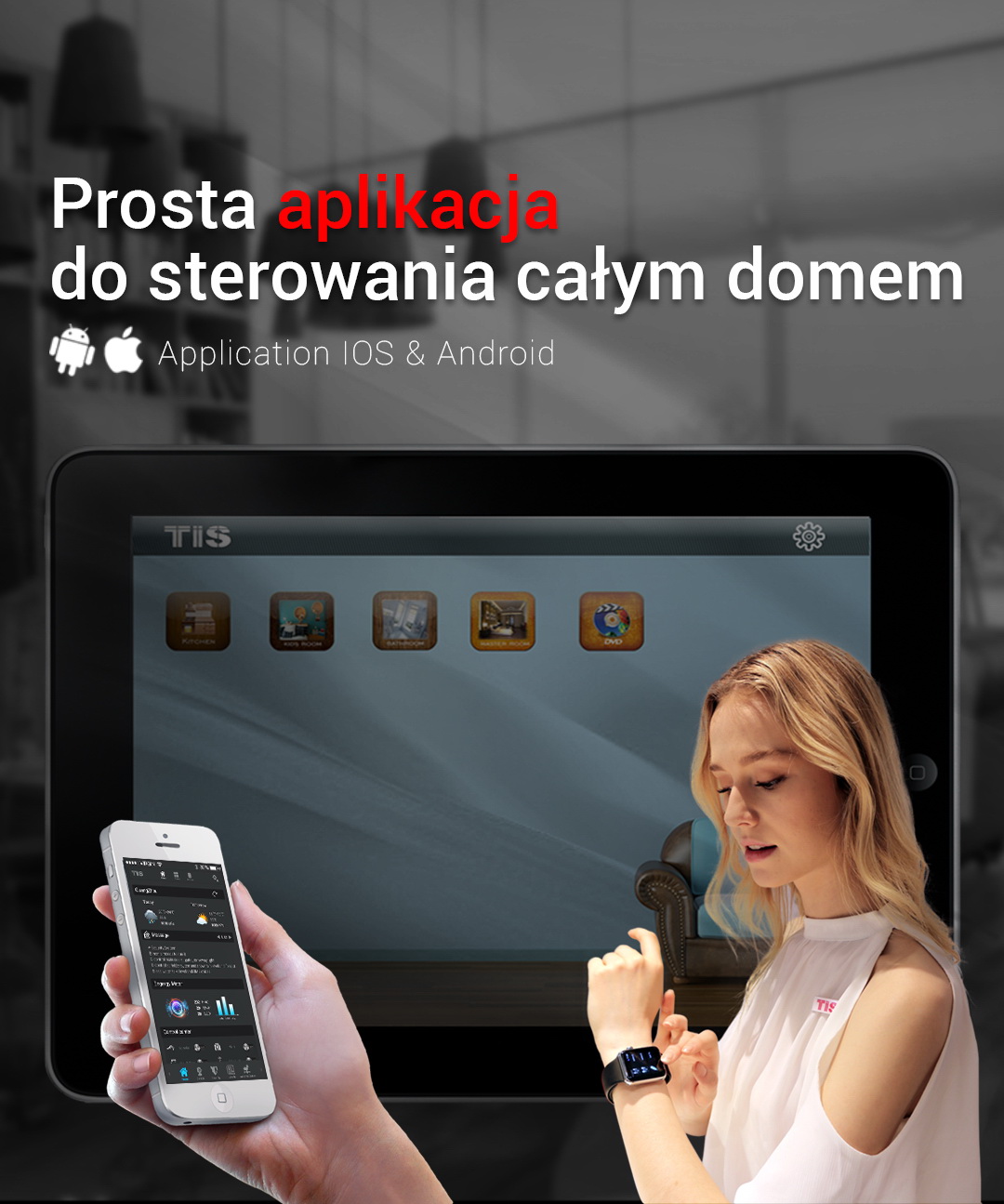 Steruj swoim inteligentnym domem – aplikacja TIS na Apple Watch